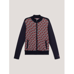 Bomber Tommy Hilfiger Equestrian Amsterdam Monograma mujer Multi Multicolor Bomber Tommy Hilfiger Equestrian Amsterdam Monograma mujer Multi Multicolor