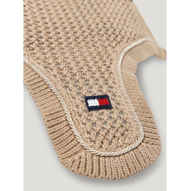Capucha Tommy Hilfiger Equestrian Liberty Gris pardo Marrón