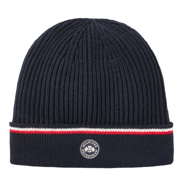 Gorro de punto Tommy Hilfiger Equestrian Kent Cielo del desierto Azul Gorro de punto Tommy Hilfiger Equestrian Kent Cielo del desierto Azul