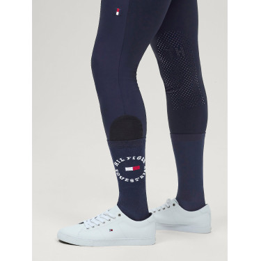 Calcetines cortos Tommy Hilfiger Equestrian Leon Cielo del desierto Azul Calcetines cortos Tommy Hilfiger Equestrian Leon Cielo del desierto Azul
