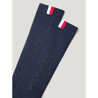 Calcetines con strass Tommy Hilfiger Equestrian Erie Cielo del desierto Azul