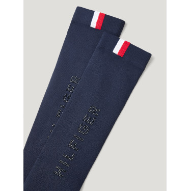 Calcetines con strass Tommy Hilfiger Equestrian Erie Cielo del desierto Azul Calcetines con strass Tommy Hilfiger Equestrian Erie Cielo del desierto Azul