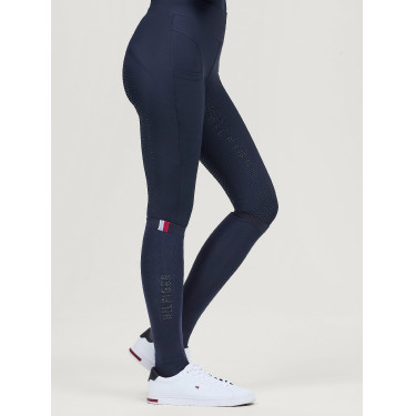 Calcetines con strass Tommy Hilfiger Equestrian Erie Cielo del desierto Azul Calcetines con strass Tommy Hilfiger Equestrian Erie Cielo del desierto Azul