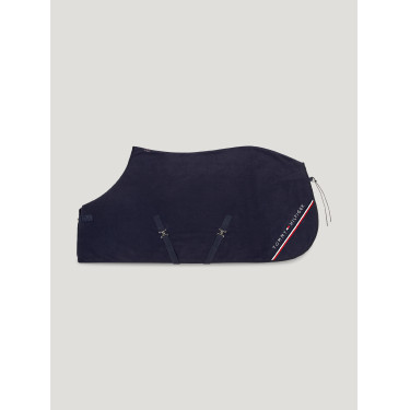 Manta polar Tommy Hilfiger Equestrian Standford Cielo del desierto Azul Manta polar Tommy Hilfiger Equestrian Standford Cielo del desierto Azul