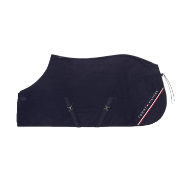 Manta polar Tommy Hilfiger Equestrian Standford Cielo del desierto Azul Manta polar Tommy Hilfiger Equestrian Standford Cielo del desierto Azul