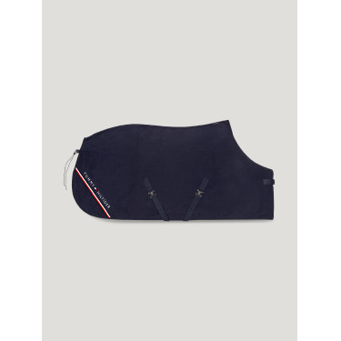 Manta polar Tommy Hilfiger Equestrian Standford Cielo del desierto Azul Manta polar Tommy Hilfiger Equestrian Standford Cielo del desierto Azul
