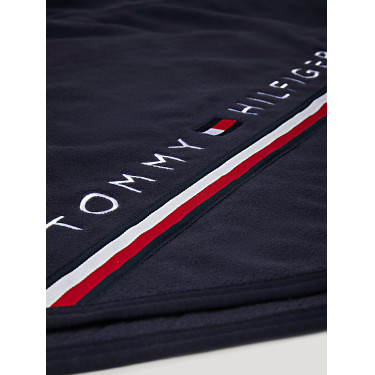 Manta polar Tommy Hilfiger Equestrian Standford Cielo del desierto Azul Manta polar Tommy Hilfiger Equestrian Standford Cielo del desierto Azul