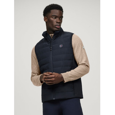 Chaleco acolchado sin mangas Tommy Hilfiger Equestrian Lewis para hombre Cielo del desierto Azul Chaleco acolchado sin mangas Tommy Hilfiger Equestrian Lewis para hombre Cielo del desierto Azul