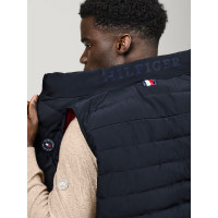 Chaleco acolchado sin mangas Tommy Hilfiger Equestrian Lewis para hombre Cielo del desierto Azul Chaleco acolchado sin mangas Tommy Hilfiger Equestrian Lewis para hombre Cielo del desierto Azul