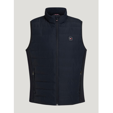 Chaleco acolchado sin mangas Tommy Hilfiger Equestrian Lewis para hombre Cielo del desierto Azul Chaleco acolchado sin mangas Tommy Hilfiger Equestrian Lewis para hombre Cielo del desierto Azul