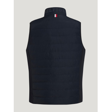Chaleco acolchado sin mangas Tommy Hilfiger Equestrian Lewis para hombre Cielo del desierto Azul Chaleco acolchado sin mangas Tommy Hilfiger Equestrian Lewis para hombre Cielo del desierto Azul