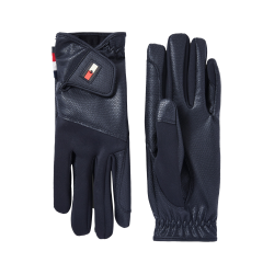 Guantes de equitación Tommy Hilfiger Equestrian Bryce Cielo del desierto Azul Guantes de equitación Tommy Hilfiger Equestrian Bryce Cielo del desierto Azul