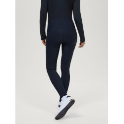 Legging Tommy Hilfiger Equestrian Elmira Winter con strass full grip mujer Cielo del desierto Azul