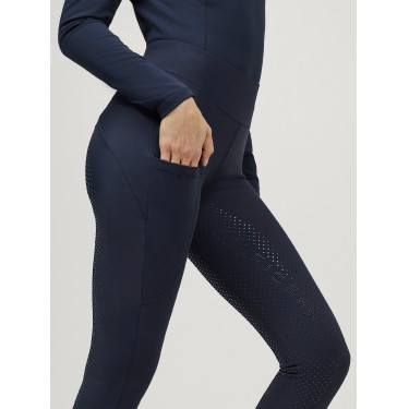 Legging Tommy Hilfiger Equestrian Elmira Winter con strass full grip mujer Cielo del desierto Azul Legging Tommy Hilfiger Equestrian Elmira Winter con strass full grip mujer Cielo del desierto Azul