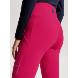 Legging Tommy Hilfiger Equestrian Monaco full grip Cereza