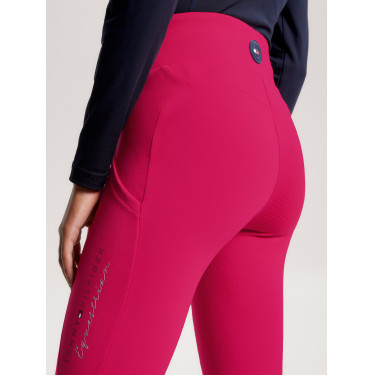 Legging Tommy Hilfiger Equestrian Monaco full grip Cereza