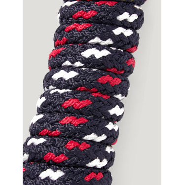 Cabezada y ramal Tommy Hilfiger Equestrian Yale con borreguillo Cielo del desierto Azul Cabezada y ramal Tommy Hilfiger Equestrian Yale con borreguillo Cielo del desierto Azul