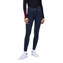 Pantalón de equitación vaquero Tommy Hilfiger Equestrian Hope para mujer Aclarar
