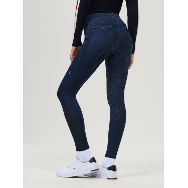 Pantalón de equitación vaquero Tommy Hilfiger Equestrian Hope para mujer Aclarar