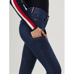 Pantalón de equitación vaquero Tommy Hilfiger Equestrian Hope para mujer Aclarar