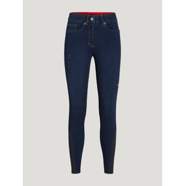 Pantalón de equitación vaquero Tommy Hilfiger Equestrian Hope para mujer Aclarar