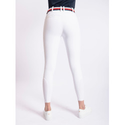 Pantalón de competición Tommy Hilfiger Equestrian Geneva para mujer con grip en las rodillas Blanco óptico Pantalón de competición Tommy Hilfiger Equestrian Geneva para mujer con grip en las rodillas Blanco óptico