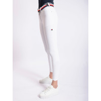 Pantalón de competición Tommy Hilfiger Equestrian Geneva para mujer con grip en las rodillas Blanco óptico