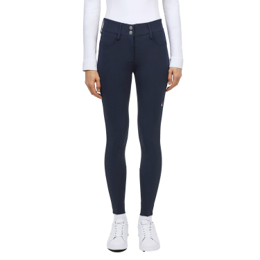 Pantalón Tommy Hilfiger Equestrian Victoria full grip mujer Cielo del desierto Azul