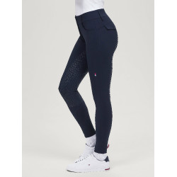 Pantalón Tommy Hilfiger Equestrian Victoria full grip mujer Cielo del desierto Azul