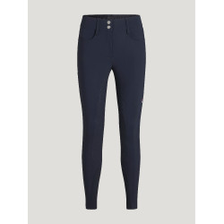 Pantalón Tommy Hilfiger Equestrian Victoria full grip mujer Cielo del desierto Azul