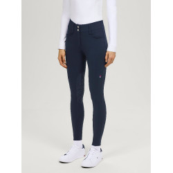 Pantalón Tommy Hilfiger Equestrian Victoria con grip en las rodillas para mujer Cielo del desierto Azul