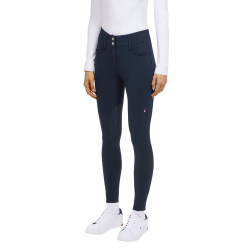 Pantalón Tommy Hilfiger Equestrian Victoria con grip en las rodillas para mujer Cielo del desierto Azul