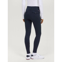 Pantalón Tommy Hilfiger Equestrian Victoria con grip en las rodillas para mujer Cielo del desierto Azul Pantalón Tommy Hilfiger Equestrian Victoria con grip en las rodillas para mujer Cielo del desierto Azul