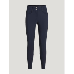 Pantalón Tommy Hilfiger Equestrian Victoria con grip en las rodillas para mujer Cielo del desierto Azul