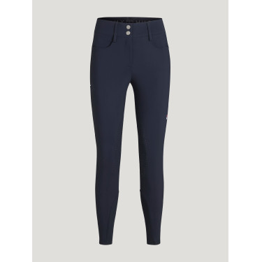 Pantalón Tommy Hilfiger Equestrian Victoria con grip en las rodillas para mujer Cielo del desierto Azul Pantalón Tommy Hilfiger Equestrian Victoria con grip en las rodillas para mujer Cielo del desierto Azul