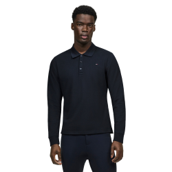 Polo de manga larga Tommy Hilfiger Equestrian Erwin hombre Cielo del desierto Azul