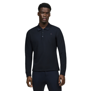 Polo de manga larga Tommy Hilfiger Equestrian Erwin hombre Cielo del desierto Azul Polo de manga larga Tommy Hilfiger Equestrian Erwin hombre Cielo del desierto Azul