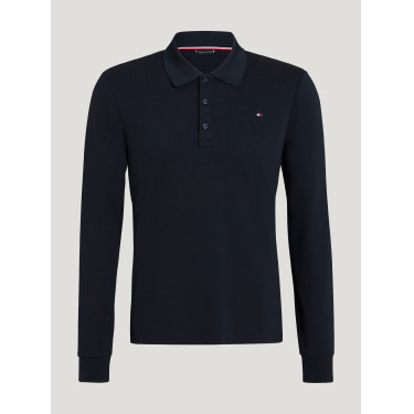 Polo de manga larga Tommy Hilfiger Equestrian Erwin hombre Cielo del desierto Azul Polo de manga larga Tommy Hilfiger Equestrian Erwin hombre Cielo del desierto Azul