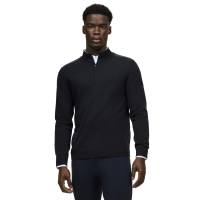 Jersey de cachemir Tommy Hilfiger Equestrian 1/2 cremallera Oakfield hombre Cielo del desierto Azul