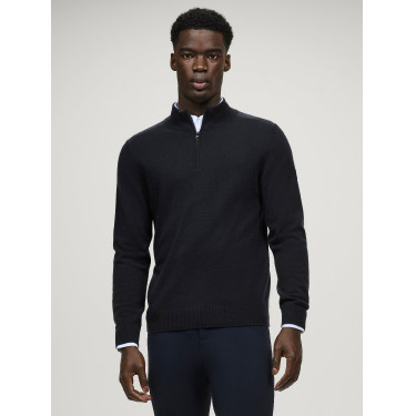 Jersey de cachemir Tommy Hilfiger Equestrian 1/2 cremallera Oakfield hombre Cielo del desierto Azul Jersey de cachemir Tommy Hilfiger Equestrian 1/2 cremallera Oakfield hombre Cielo del desierto Azul