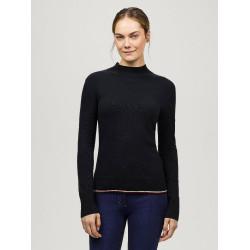 Jersey de cachemir Tommy Hilfiger Equestrian Ellery para mujer Cielo del desierto Azul