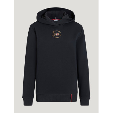 Sudadera con capucha Tommy Hilfiger Equestrian Grove unisex Cielo del desierto Azul Sudadera con capucha Tommy Hilfiger Equestrian Grove unisex Cielo del desierto Azul