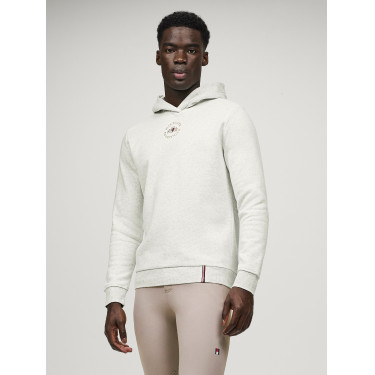 Sudadera con capucha Tommy Hilfiger Equestrian Grove unisex Crudo Beige
