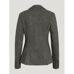 Americana blazer Tommy Hilfiger Equestrian Albany tweed mujer Gris mezclado