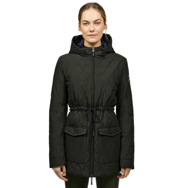 Chaqueta acolchada Tommy Hilfiger Equestrian Forest para mujer Negro Chaqueta acolchada Tommy Hilfiger Equestrian Forest para mujer Negro