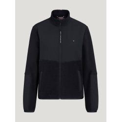 Chaqueta polar Tommy Hilfiger Equestrian Huntington mujer Cielo del desierto Azul