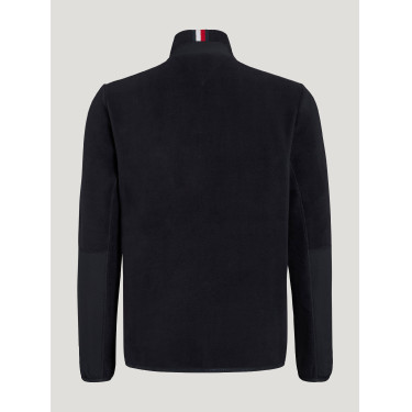 Chaqueta polar Tommy Hilfiger Equestrian Woodstock para hombre Cielo del desierto Azul Chaqueta polar Tommy Hilfiger Equestrian Woodstock para hombre Cielo del desierto Azul