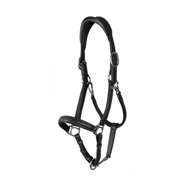 Cabezada de Cuero Extra Suave Working By Dy'on Negro