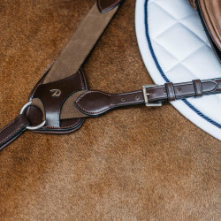 Pechopetral de 5 puntos con elásticos New English Collection Dy'on Castaño Marrón Pechopetral de 5 puntos con elásticos New English Collection Dy'on Castaño Marrón