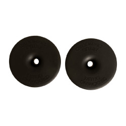 Anillos para mordedor de silicona Grooming Deluxe de Kentucky Negro